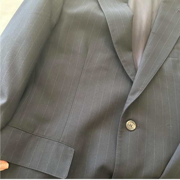 Vintage Brooks Brothers Pinstripes Sport Coat Navy. - Picture 8 of 8